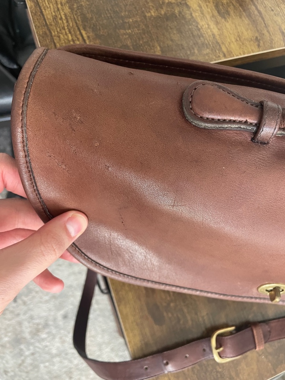 Vintage Coach Lexington Messenger Bag Briefcase British Tan - Picture 4 of 16